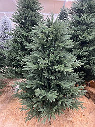 Штучна ялинка лита на металевих крабах зелена Джулія 1.2 - 3 м.