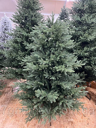 Штучна ялинка лита на металевих крабах зелена Джулія 1.2 - 3 м., фото 1