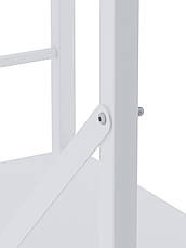 Стелаж Лофт 900х600х240 Меткас, 35 кг/полицю, 3 полиці, ЛДСП, білий-білий сніг, фото 4