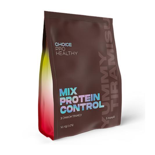 Mix Protein Control Yummy Tiramisu зі смаком ніжного тірамісу ,Pro Healthy, 145 г, фото 1