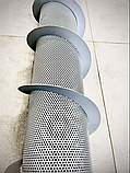 Вентиляційний спис для зерна 1.5 м зі шнеком | Аераційна труба для охолодження та сушіння зернових, фото 3