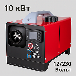 Дизельний обігрівач Bull Tech 10 кВт — автономний нагрівач 12/230 В для авто та приміщень