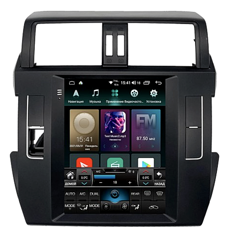 Штатна магнітола андроїд  TOYOTA PRADO  2014,штатний головний пристрій тойота, фото 1