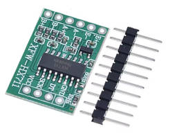 Датчик ваги HX711 Двуканальный модуль (тензодатчик) 24-bit 5в