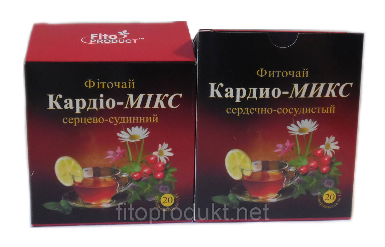 Кардіо Мікс Фіточай № 9 сердечнососудистый 20 пакетів Фитопродукт