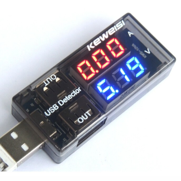 USB тестер Keweisi KWS-10VA амперметр вольтметр