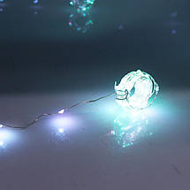 Новорічна гірлянда світлодіодна Smart RGB з пультом, керуванням через смартфон, живлення від USB 10 метрів/100 лампочок, фото 4