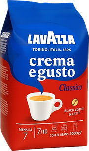 Кава мелена зернова Лавацца Крема Lavazza Crema e Gusto Classico Купаж 1000 г Італія