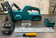 Акумуляторна ланцюгова пила AL-FA ALCCS12-21V шина 25 см 4.0 А·год, фото 3