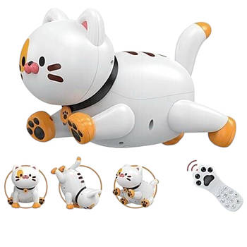 Кошеня на радіокеруванні (акум. 3.7 V, USB-кабель, підсвітка, звук, музика) K 48 Штрихкод=80787