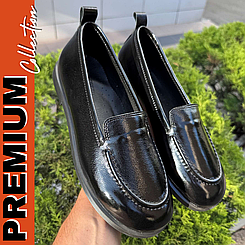 Балетки жіночі шкіряні анатомічні на повну широку ногу великого розміру 40 41 42 43 44 45 від виробника