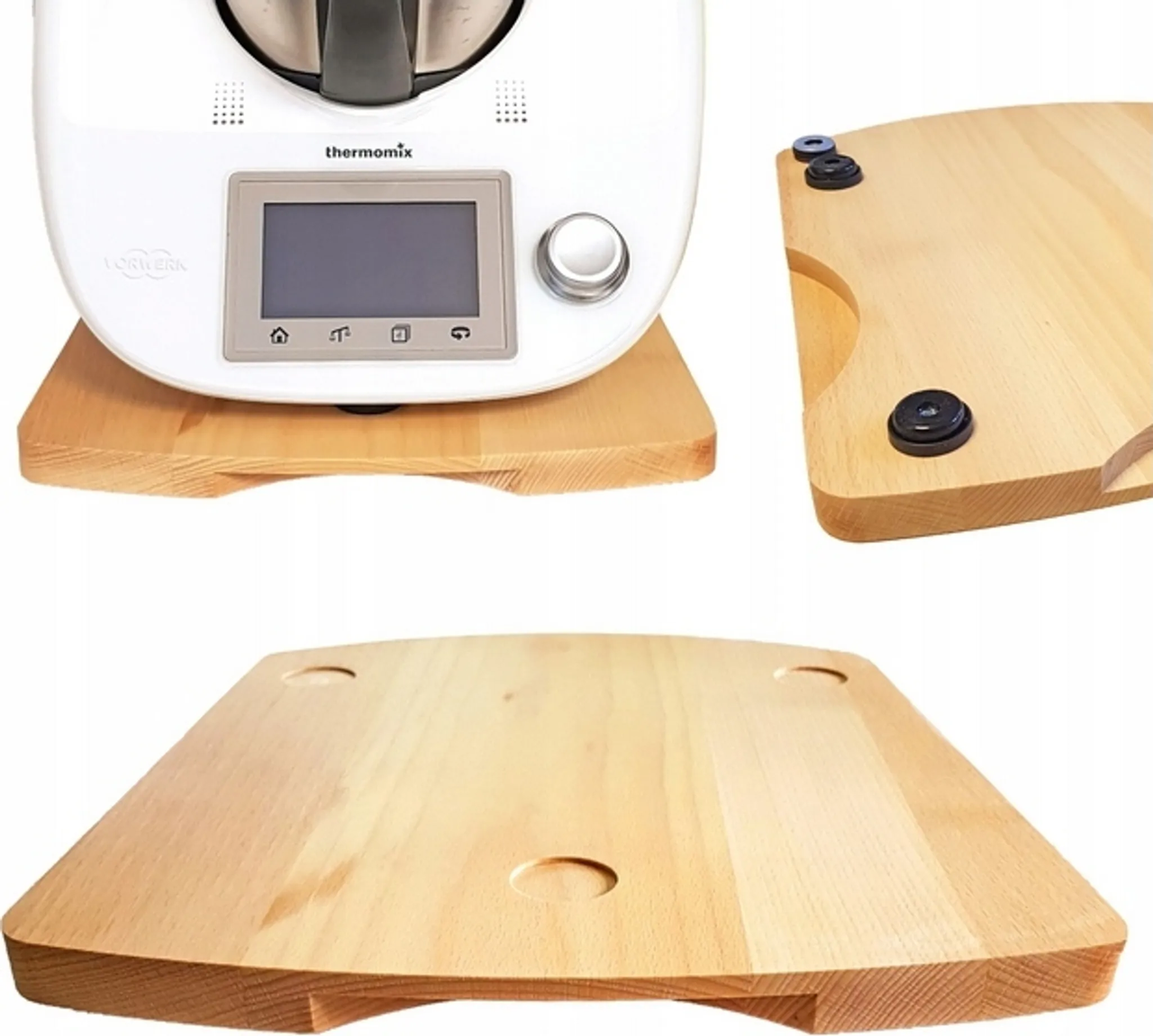 Ковзна дошка (глайдборд) для Thermomix TM6 TM5, роллборд з бамбука, аксесуар, фото 1