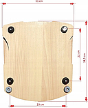 Ковзна дошка (глайдборд) для Thermomix TM6 TM5, роллборд з бамбука, аксесуар, фото 5