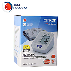 Тонометр автоматичний Omron M2 Basic (HEM-7121-ARU) з адаптером