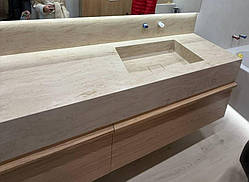 Стільниця у ванну з акрилового каменю