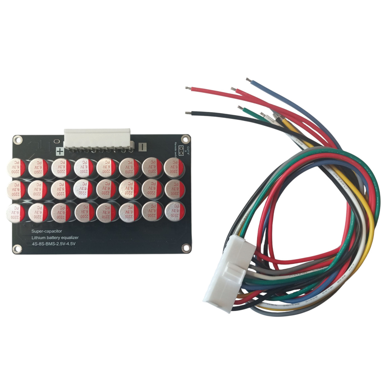 Активний балансир літій-іонних батарей 4-8S 5.5A для Li-ion 2.5-4.5V, фото 1