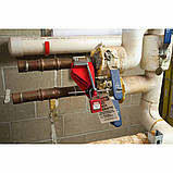 Блокіратор кульових вентилів Brady Perma-Mount Ball Valve Lockout від 6 до 76 мм для LOTO, фото 3