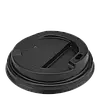 Кришка для стакану чорна "ST 90 мм" - 4