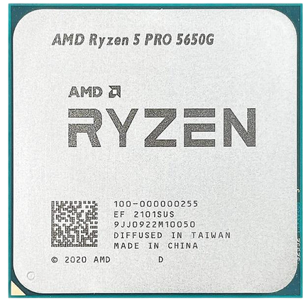 Процесор AMD Ryzen 5 5650G PRO Socket AM4 (100-100000255MPK), фото 1