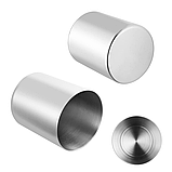 Срібний тримач для ручок Bidponds з нержавіючої сталі 304 для столу, органайзер для канцелярії та пензлів, фото 2