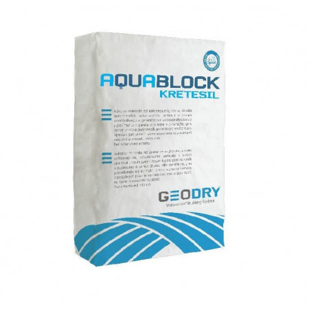 Акваблок Кретесіл / Aquablock Kretesil - мінеральний гідроізоляційний гель 25 кг