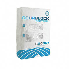 Акваблок Кретесіл / Aquablock Kretesil - мінеральний гідроізоляційний гель 25 кг