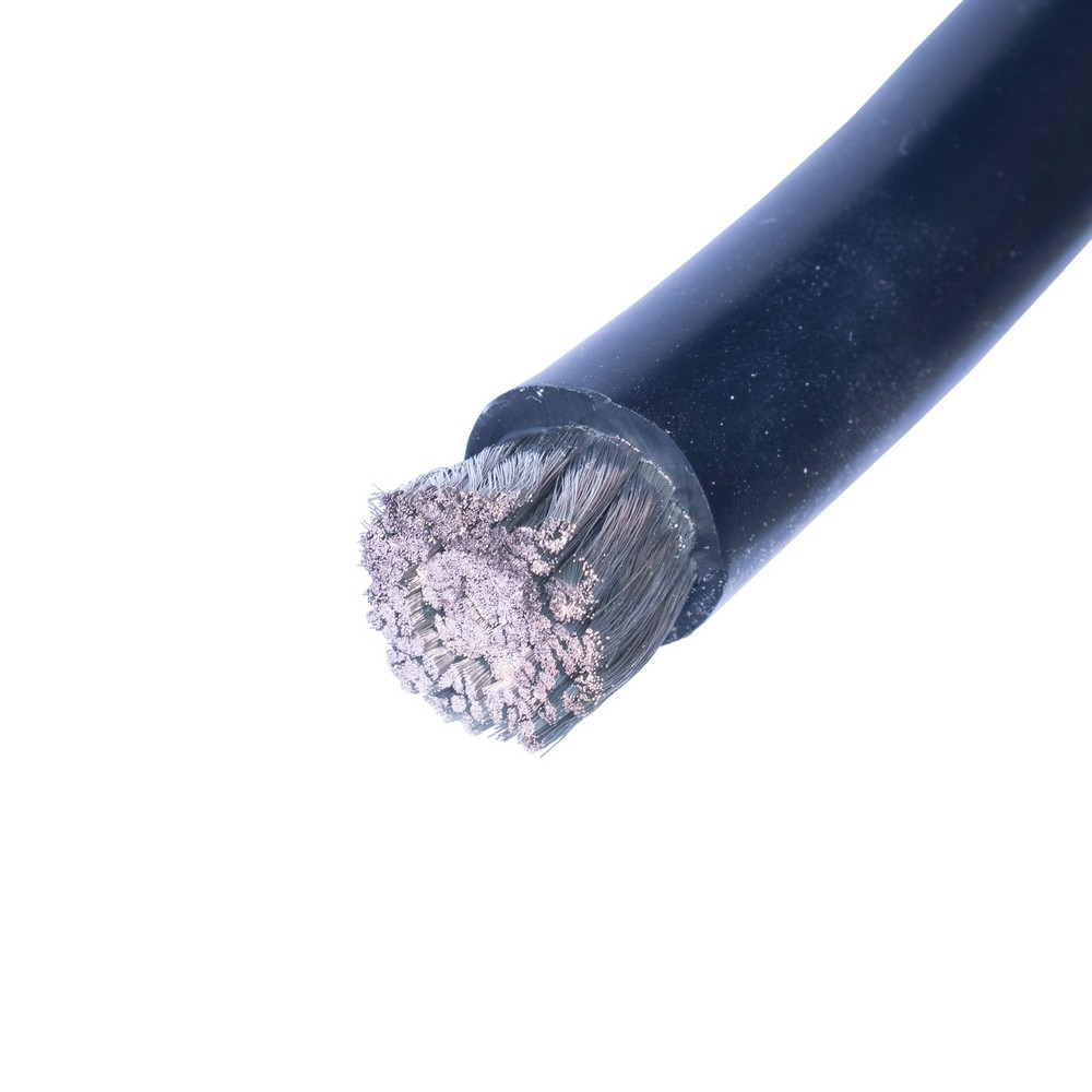 Силіконовий провід 2/0AWG (75mm²15000/0.08TS) чорний