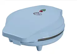 Міні-вафельниця Bestron 7 вафель у формі тваринок для веселих сніданків, кругла, побутова електрична, 700 Вт