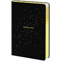 Щоденник датований 2026 Axent Partner Mellow A5 168 сторінок PU обкладинка,Sparkling stories