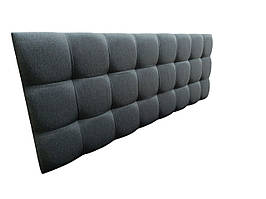 Узголів’я ліжка Квадро 160×60 см, сірого кольору