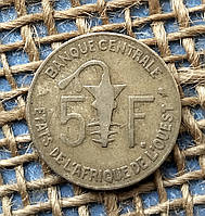 5 франкiв 1971 року. Захiдна Африка (ВСЕАО)