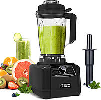 Професійний блендер Kitchen in the Box 2 л, 1500 Вт, 8-лезовий, для смузі та льоду, чорний