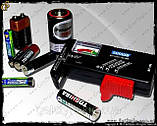 Тестер рівня заряду батарейок Battery Tester, фото 6
