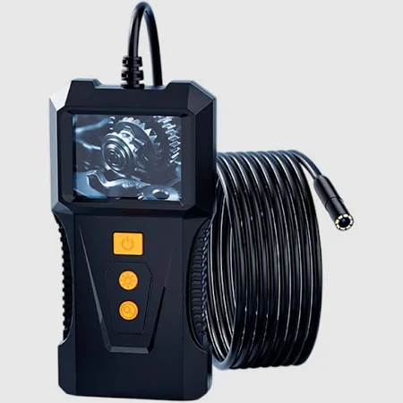 Ендоскоп-камера (5 метрів) у водонепроникному корпусі та екраном з підсвіткою