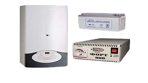 Безперебійне живлення для газового, пелетного, автоматики котла