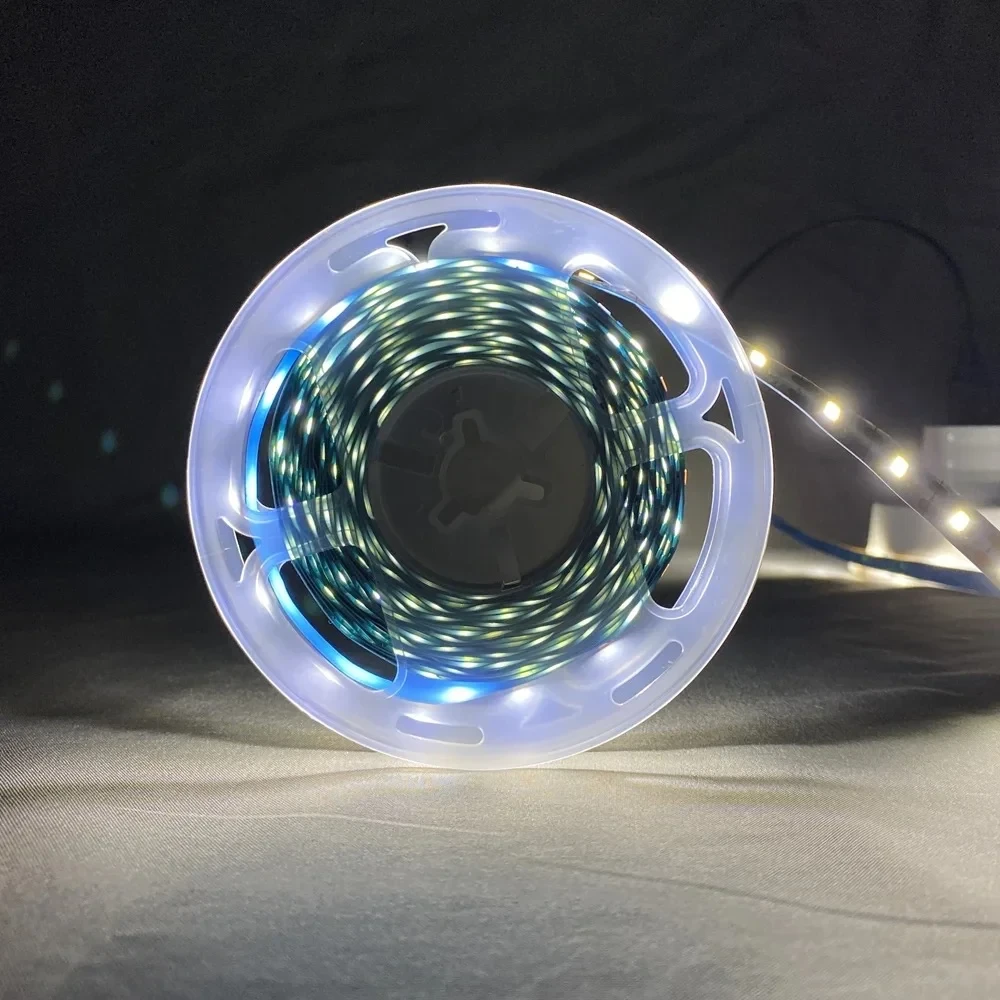 USB світлодіодна стрічка 5V, холодне біле світло, 2м, фото 1