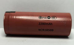 Акумулятор Panasonic NCR 18500B 2350 mAh 3.6 V без захисту 4.5A