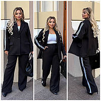 Женский брючный костюм большого размера пиджак и брюки р-50-52, 54-56, 58-60
