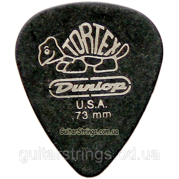 Медіатор Dunlop 488R.73 Tortex Pitch Black Standard 0.73 mm