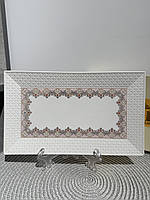 9709-5 Блюдо прямокутне Анжеліка 26*15 см, фото 3