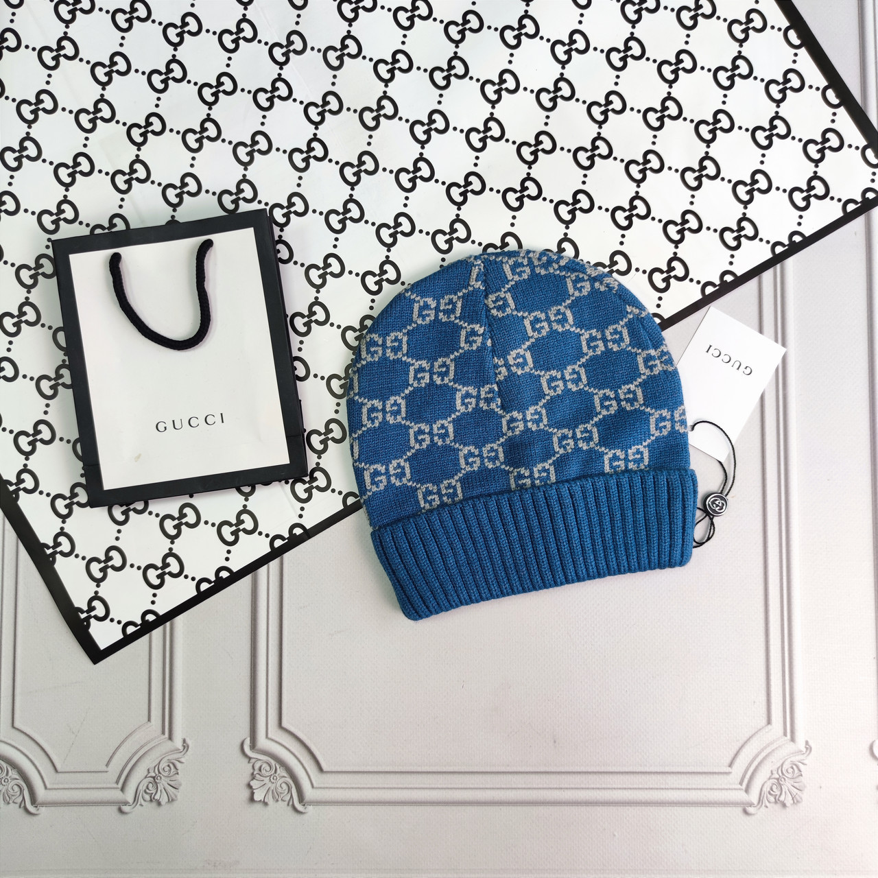 Дитяча в'язана шапка Гуччі