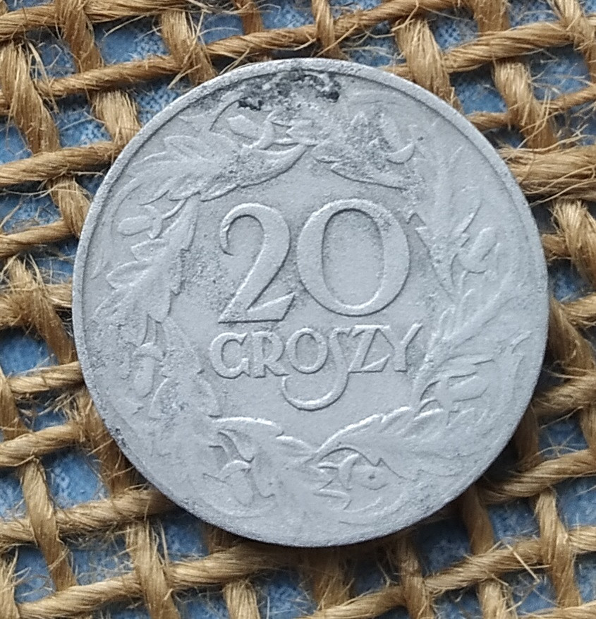 20 грошей 1923 року. Польща, фото 1