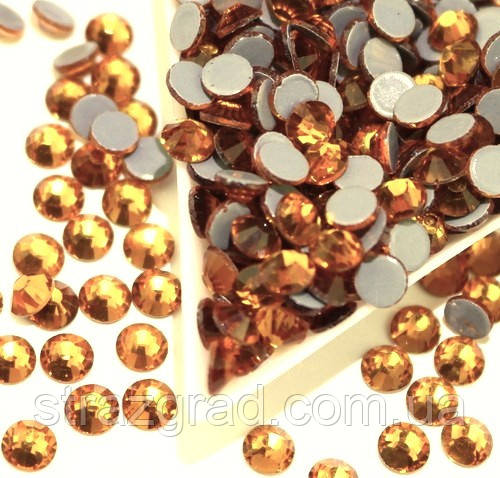 Термоклейові стрази Premium Topaz SS20 Hot Fix 100 шт, фото 1