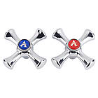 Ручка 1/2" для двовентильного змішувача (55A) AQUATICA (XL-2442)