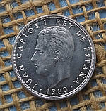 5 песет 1980 року. (81) Iспанiя, фото 2