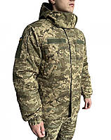 Куртка-бушлат військовий тактичний зимовий Піксель