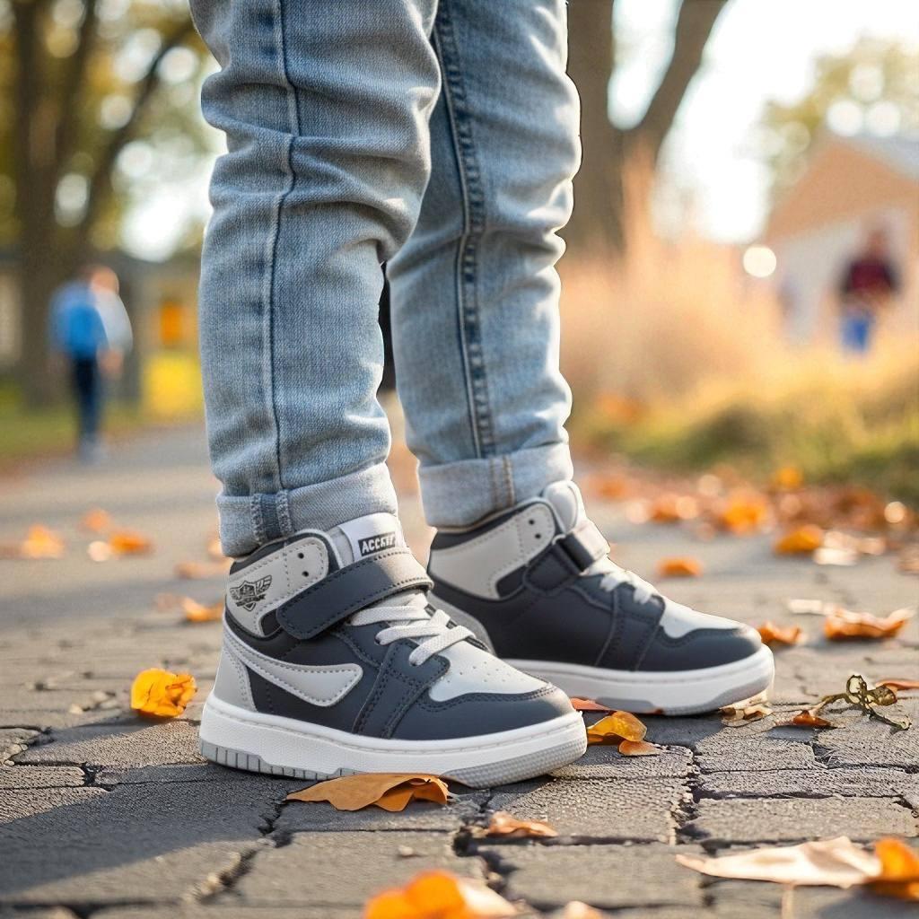 Стильные, комфортные, детские, черевички, хайтопи, кроссовки на липучке для мальчика в РАЗМЕРАХ: 18-22, фото 1