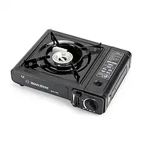 Газова плита HAPPY HOME ВК-155А (неіржавка сталь, 1 конфорка) туристична