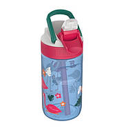 Дитяча пляшка для води Kambukka Lagoon (400 мл) Blue Flamingo, фото 5