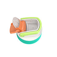 Дитяча пляшка для води Kambukka Lagoon (400 мл) Blue Flamingo, фото 4